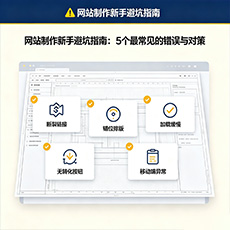 柯城建站-网站制作新手避坑指南：5个最常见的错误与对策