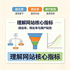 衢州建站-理解网站核心指标：跳出率、转化率与用户粘性