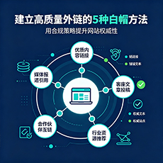 柯城建站-建立高质量外链的5种白帽方法